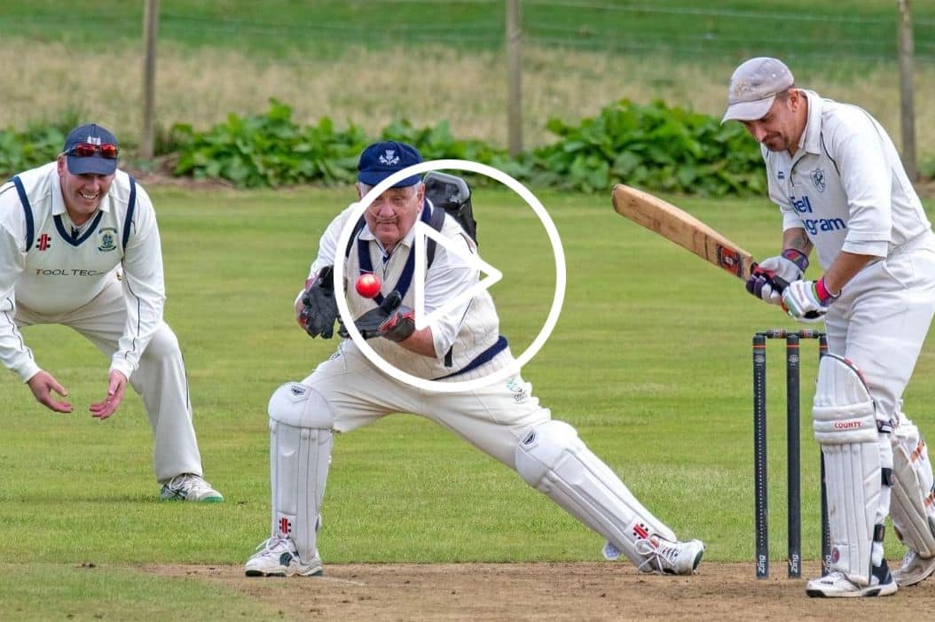 [Watch] 83-Year-Old Man Playing Cricket While Carrying an Oxygen Cylinder on His Back